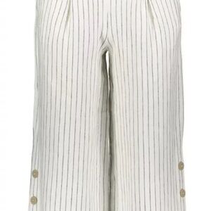 Rachel Zoe Crop Linen Blend Pants